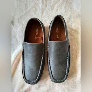 Women's new Deer Tags Derby charcoal shoes, size 5